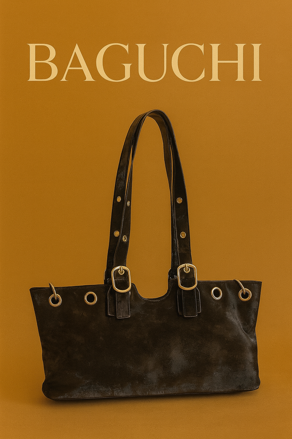 Noir Grommet Tote