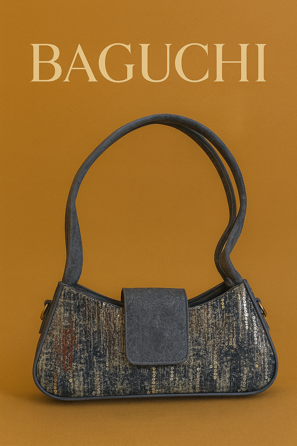 Midnight Sparkle Shoulder Bag